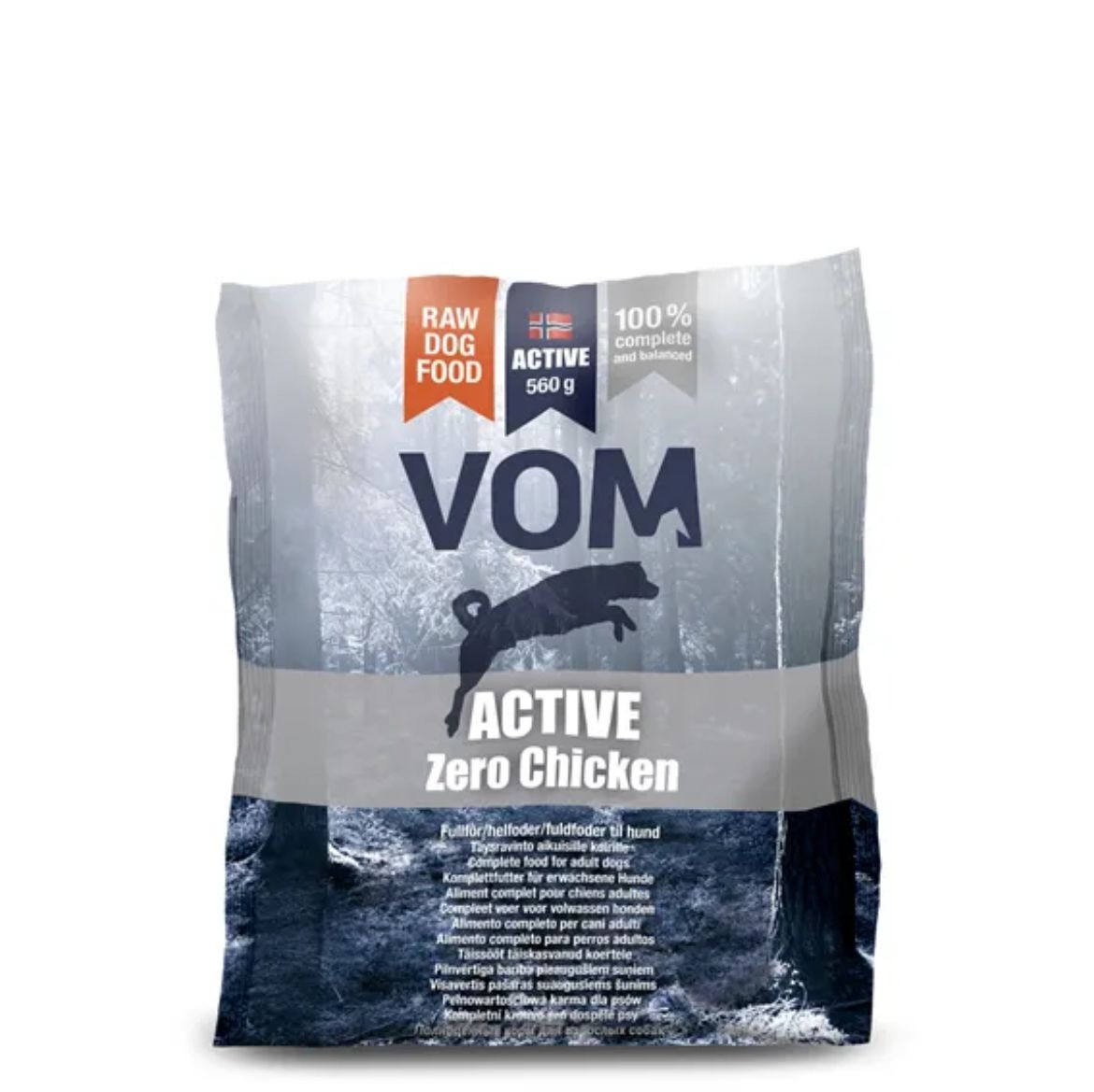 Bilde av VOM Kjøttboller Active ZERO chicken 560 g 